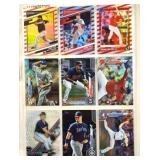 17-21 Topps, Donruss Baseball Cards Sheet
