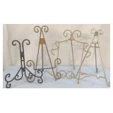 Metal Folding Display Easels (4)
