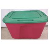 18-Gal Holiday Storage Tote