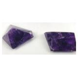 Amethyst Polished Deep Dark Stones (2)