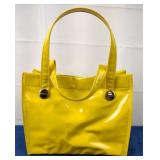 Mid-Century Ronay Yellow Rain Slicker Purse