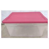 58-Qt Clear Storage Tote