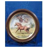 Secretariat 'The Final Tribute' Collector Plate