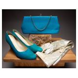 1960s Matching Shoes, Handbag, Gloves