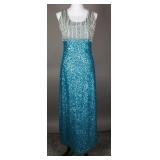 Over the Top 1960s Embellished Knit Dress