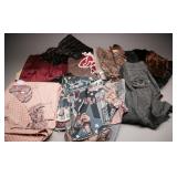 Large Assorted Lot of Fabrics for Crafting