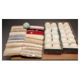 Huge Lot Crochet Threads and Lace Supplies