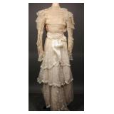 Late Victorian 4-Piece Wedding Ensemble