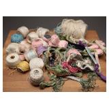 Early 1900s Crochet and Embroidery Thread Lot