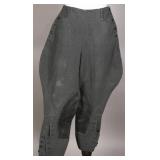 1940s Grey Cotton Riding Jodhpurs