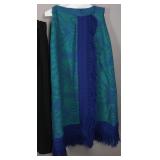 1960s Brocade Pants and Wrap Skirt Lot