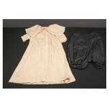 Edwardian Girlï¿½s Coat and Bloomers, Silk Lined
