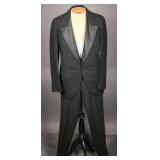 Dapper Late 1930s Detailed Wool Tuxedo
