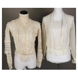 1905-1919 Edwardian Silk and Lace Blouses
