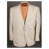1950s 1960s Palm Beach Linen Jacket