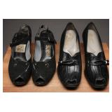 1940s Black Heels Lot Korrick