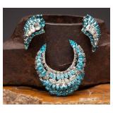 1950s Kramer of New York Jewelry Multi Stone Set