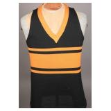 Late 1920s Wool Knit Collegiate Stripe Swim Shirt