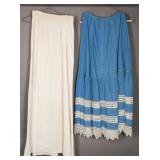 Edwardian Cotton Overskirts with Embroidery