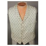 1910s Pale Green Silk Men
