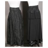 1910s Edwardian Silk Skirt Lot