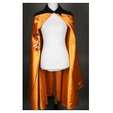 Mid-20th Century Al Kaly Shriners Black Cloak