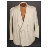 RARE 1930s Cotton Canvas Palm Beach Suit Jacket