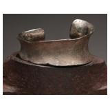 Silver Anticlastic Cuff, 32.48g