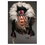 Native American Medicine Mask by RW Adamson