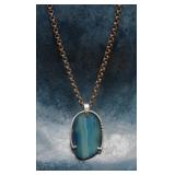 Silver Necklace with Pendant, 32.77g