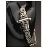 Sterling Rope Bracelet 35.69g