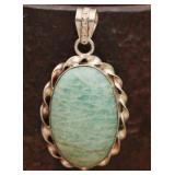 Silver Tone Pendant
