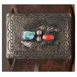 Sterling Belt Buckle, 49.45g