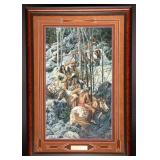 Judy Larson Signed Lithograph Nine to Five