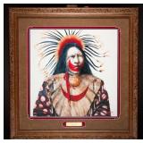 J.D. Challenger Signed Lithograph Red Moon