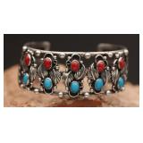Sterling Cuff Bracelet, 50.97g