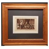 1913 Wanamaker Print Chief Plenty Coups