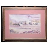 Framed Lithograph by Ed Posa