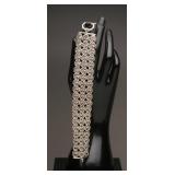 Sterling Link Bracelet, 24.83g