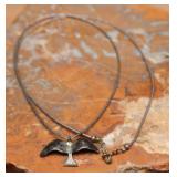 Sterling Bird Necklace, 5.61g