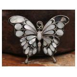 Sterling Silver Butterfly Pendant, 23.03g