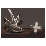 Sterling Silver Rings, 7.13g (2)