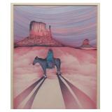 Amado Pena Print Southwest Desert Scene