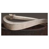 Sterling Silver Bangle, 42.43g