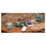 Sterling Earrings & Necklace, 23.50g