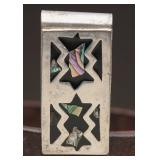 Money Clip with Alpaca Abalone Inlay