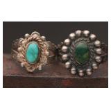 Vintage Sterling Rings (2), 7.77 g