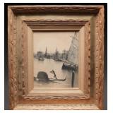 Original Barnet Painting, Calm Waters