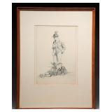 Vegetable Seller 1938 by Paul Geissler Hand-Tinted