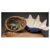 Seashell Lamp & Shell Decor